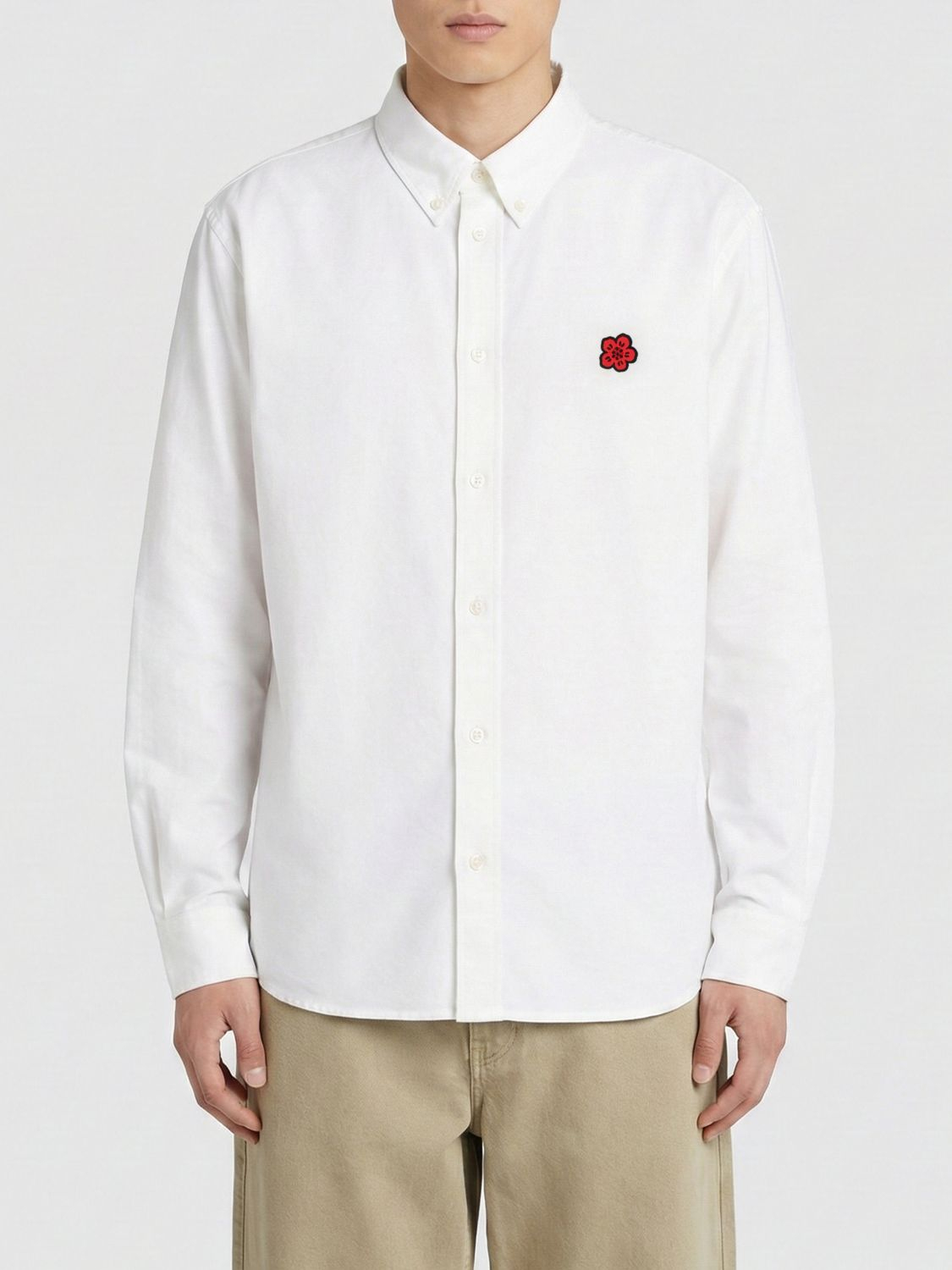 [Kenzo] Shirts Long Sleeve SS26 FG55CH4109LO 01