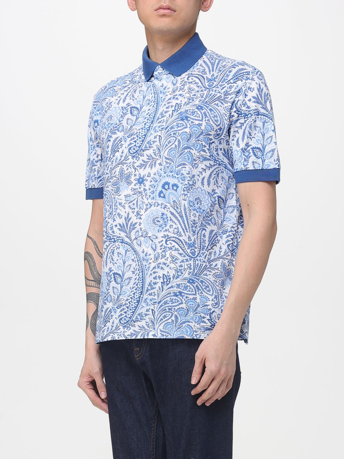 [Etro] T-shirts Short Sleeve SS26 MRMD0004AKF83 X0801