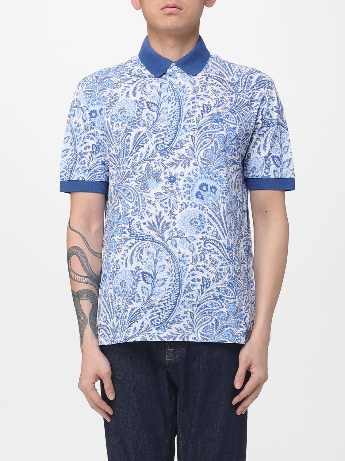 [Etro] T-shirts Short Sleeve SS26 MRMD0004AKF83 X0801
