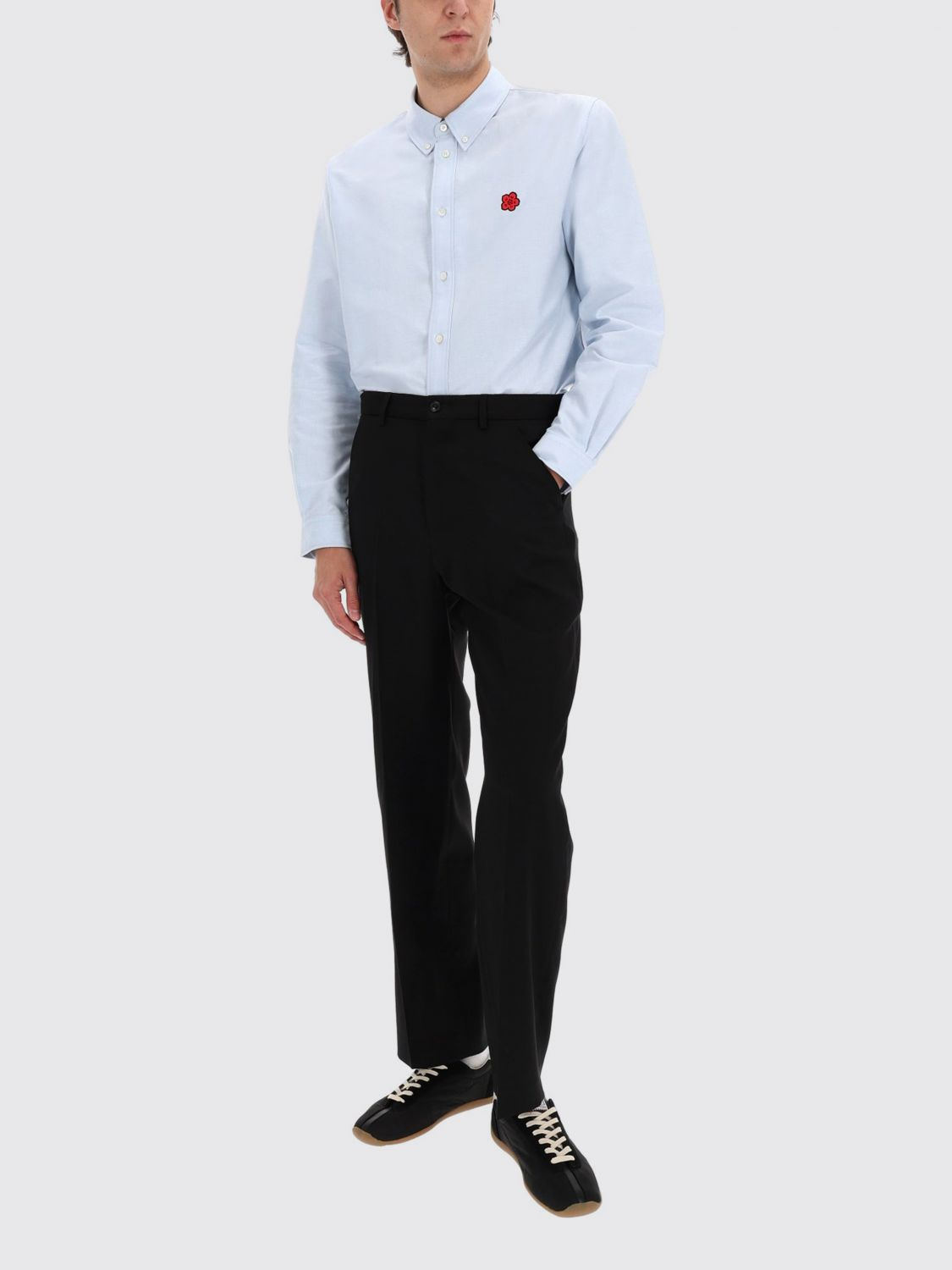[Kenzo] Shirts Long Sleeve SS26 FG55CH4109LO 63