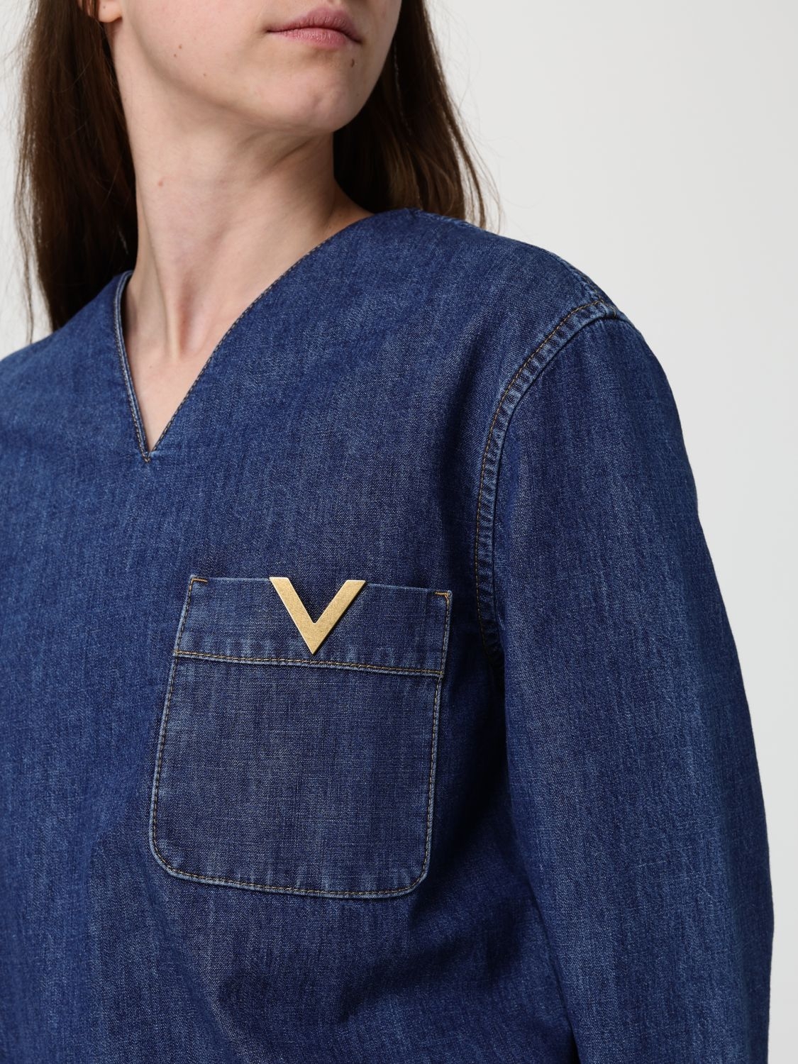 [Valentino] Shirts Long Sleeve SS26 BDB03L9YA 558