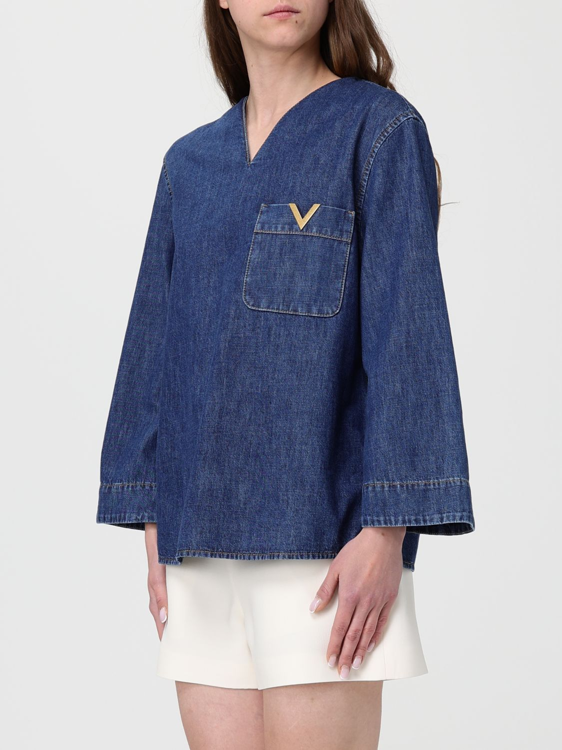 [Valentino] Shirts Long Sleeve SS26 BDB03L9YA 558