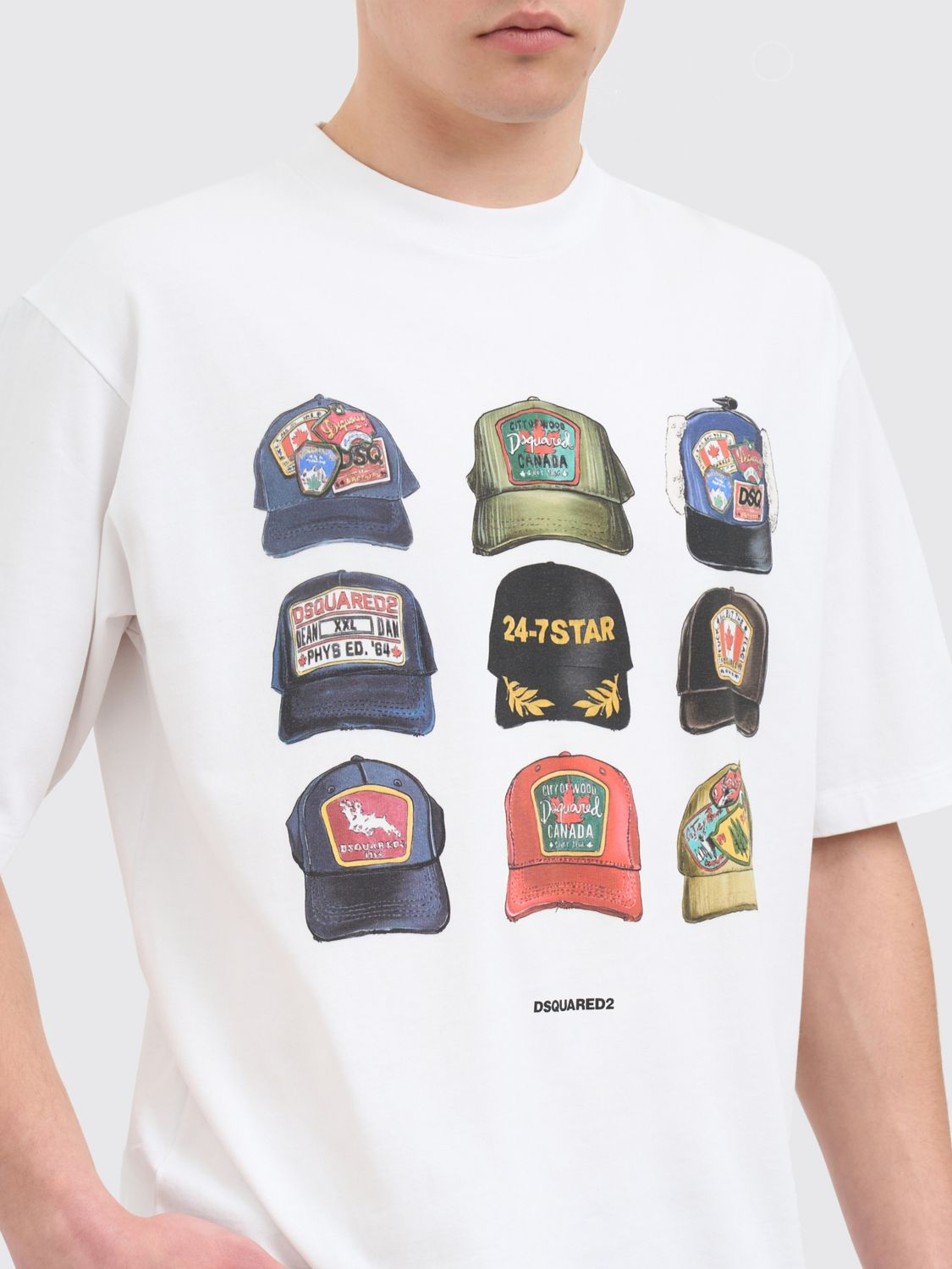 [Dsquared2] T-shirts Short Sleeve SS26 S78GD0112D20033 100