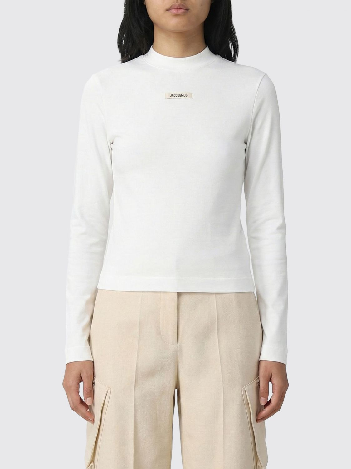 [JACQUEMUS] T-shirts Long Sleeve SS26 TSW00155AJ00124 100