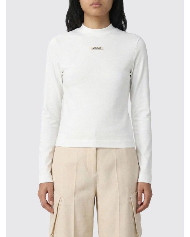 [JACQUEMUS] T-shirts Long Sleeve SS26 TSW00155AJ00124 100