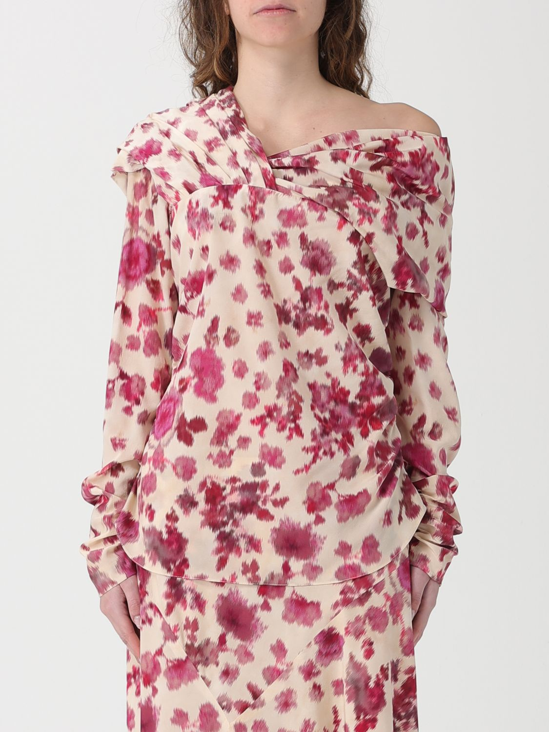 [Isabel Marant] Blouse SS26 HT0822FAD1JSSI 40PK