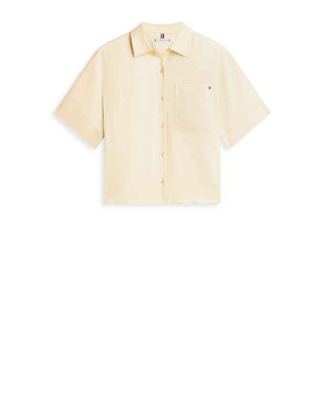 [Tommy Hilfiger] Shirts Short Sleeve SS26 WW0WW48925ACR