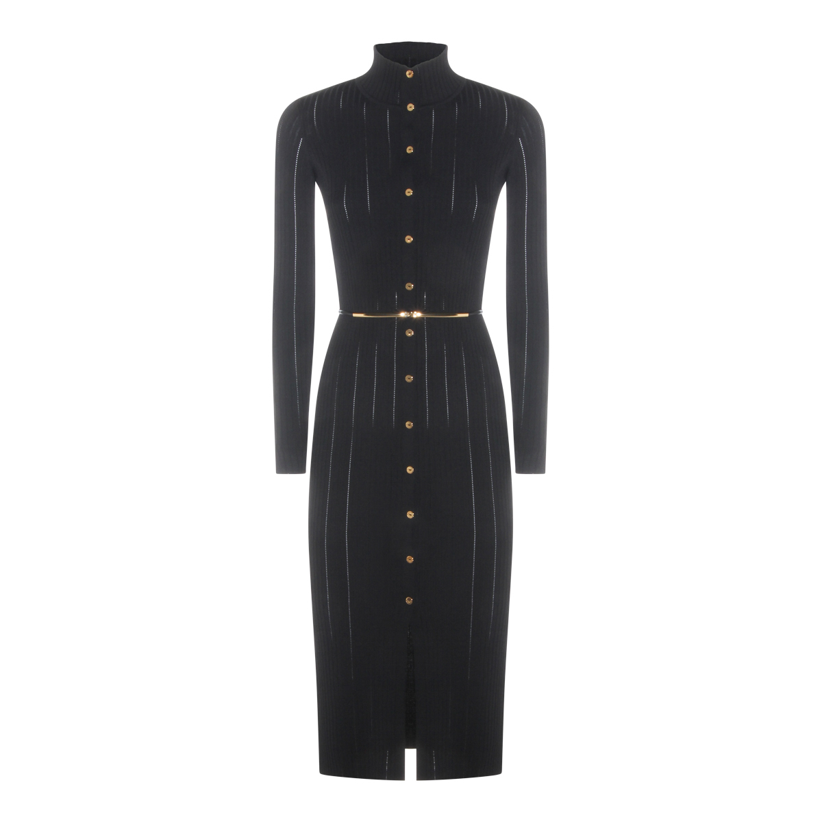 [ELISABETTA FRANCHI] Long sleeve dress SS26 AM15S61E2110