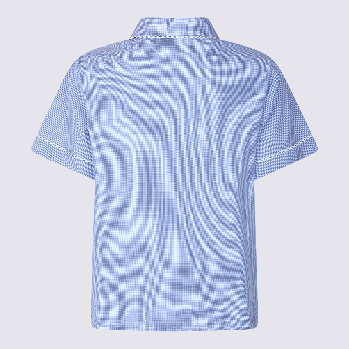 [Miu Miu] Shirts Short Sleeve SS26 MK2016SOOO187G F0AZ1