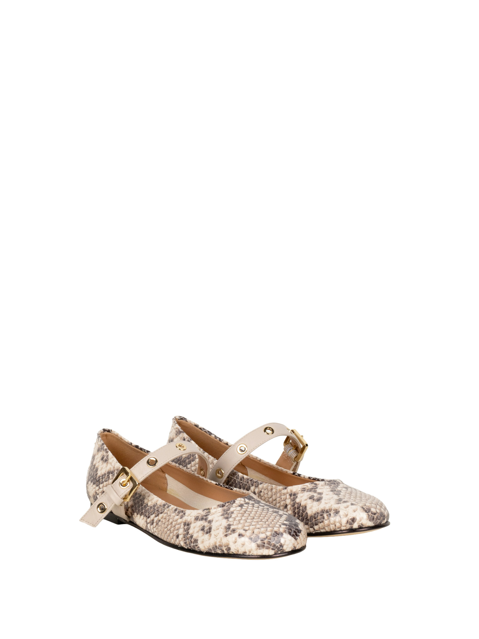 [Status] Flat shoes SS26 O4200DIAMANTE EVERESTSTAMPA RETTILE