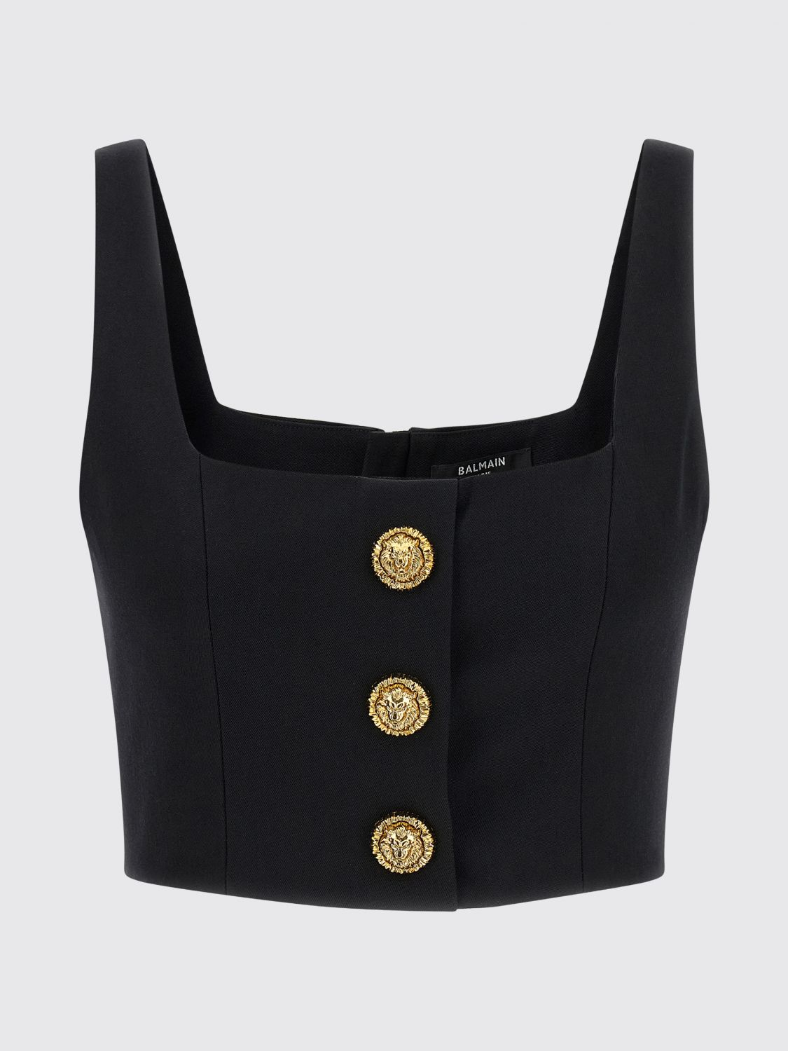 [Balmain] Tank top SS26 GF1AB520WC09 0PA