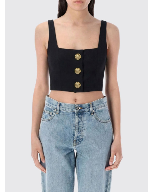 [Balmain] Tank top SS26 GF1AB520WC09 0PA