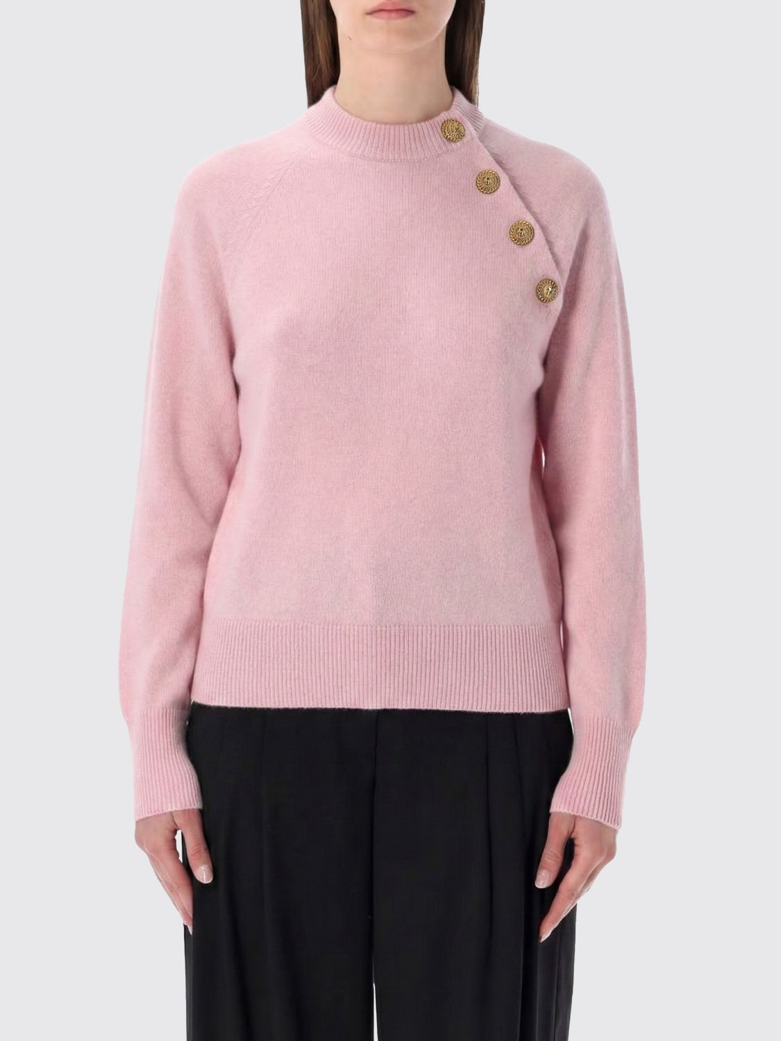 [Balmain] Knitwear SS26 GF1KA130KI87 4HR