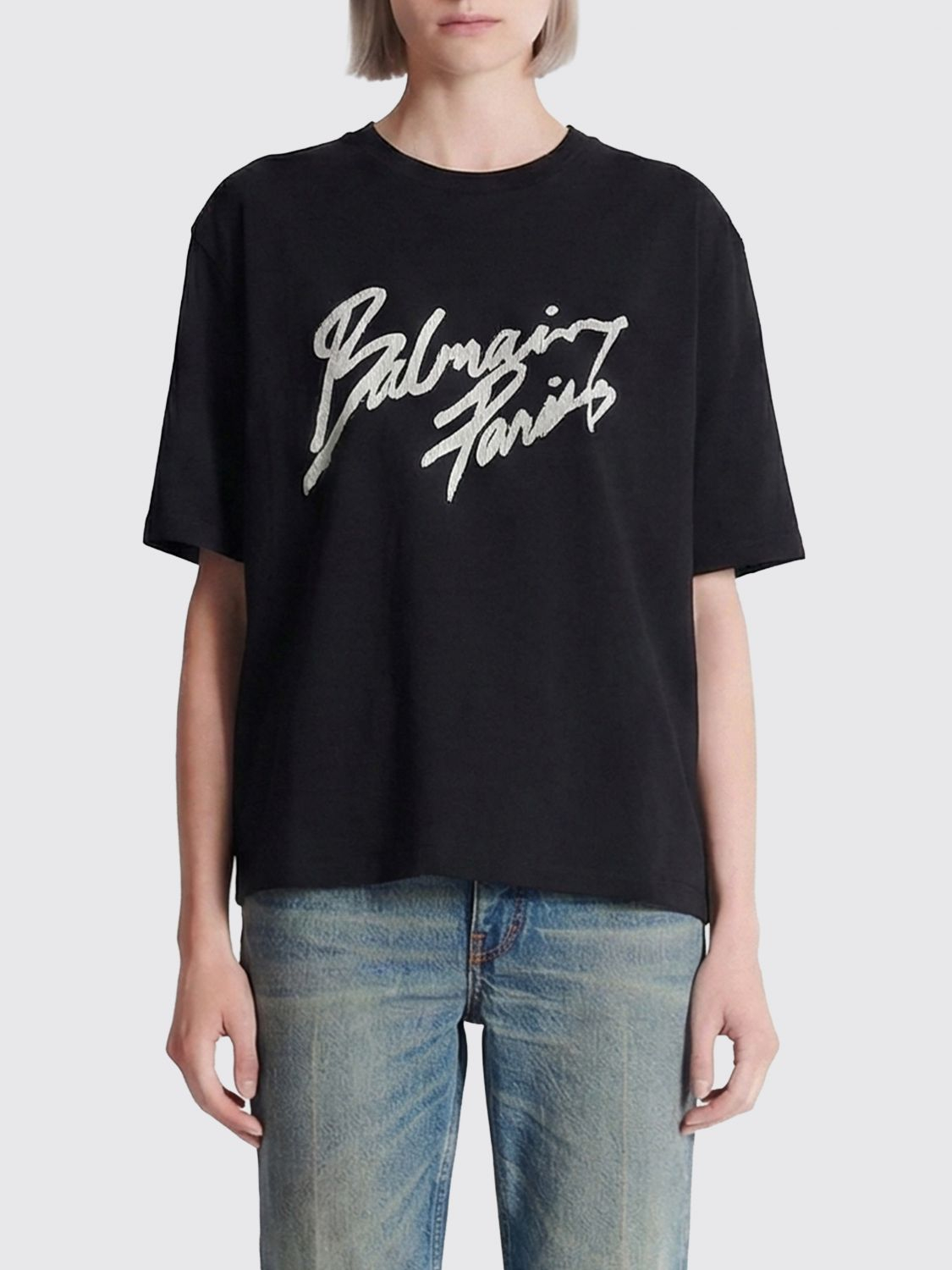 [Balmain] T-shirts Short Sleeve SS26 GF1EG110BD41 EAB