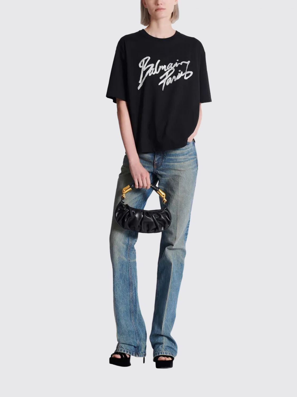 [Balmain] T-shirts Short Sleeve SS26 GF1EG110BD41 EAB