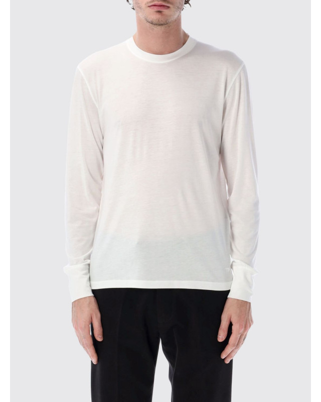 [Tom Ford] T-shirts Long Sleeve SS26 JCL006JMT012 WAB
