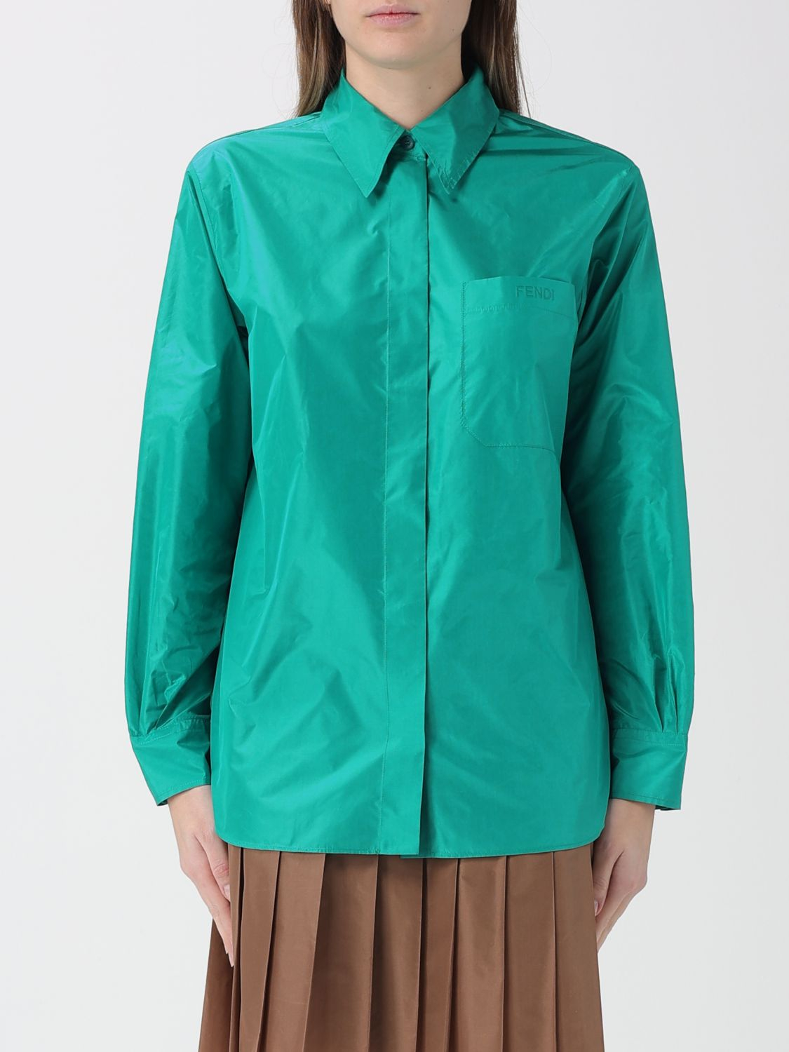 [Fendi] Shirts Long Sleeve SS26 FS8333AW7C F1UKL