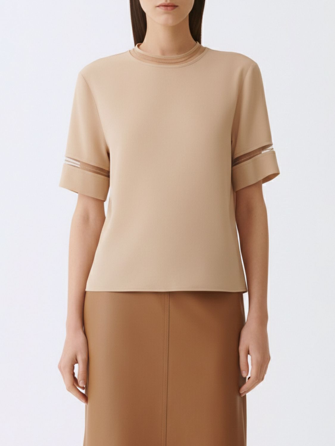 [Fabiana Filippi] T-shirts Short Sleeve SS26 TPD266F289L775 0157