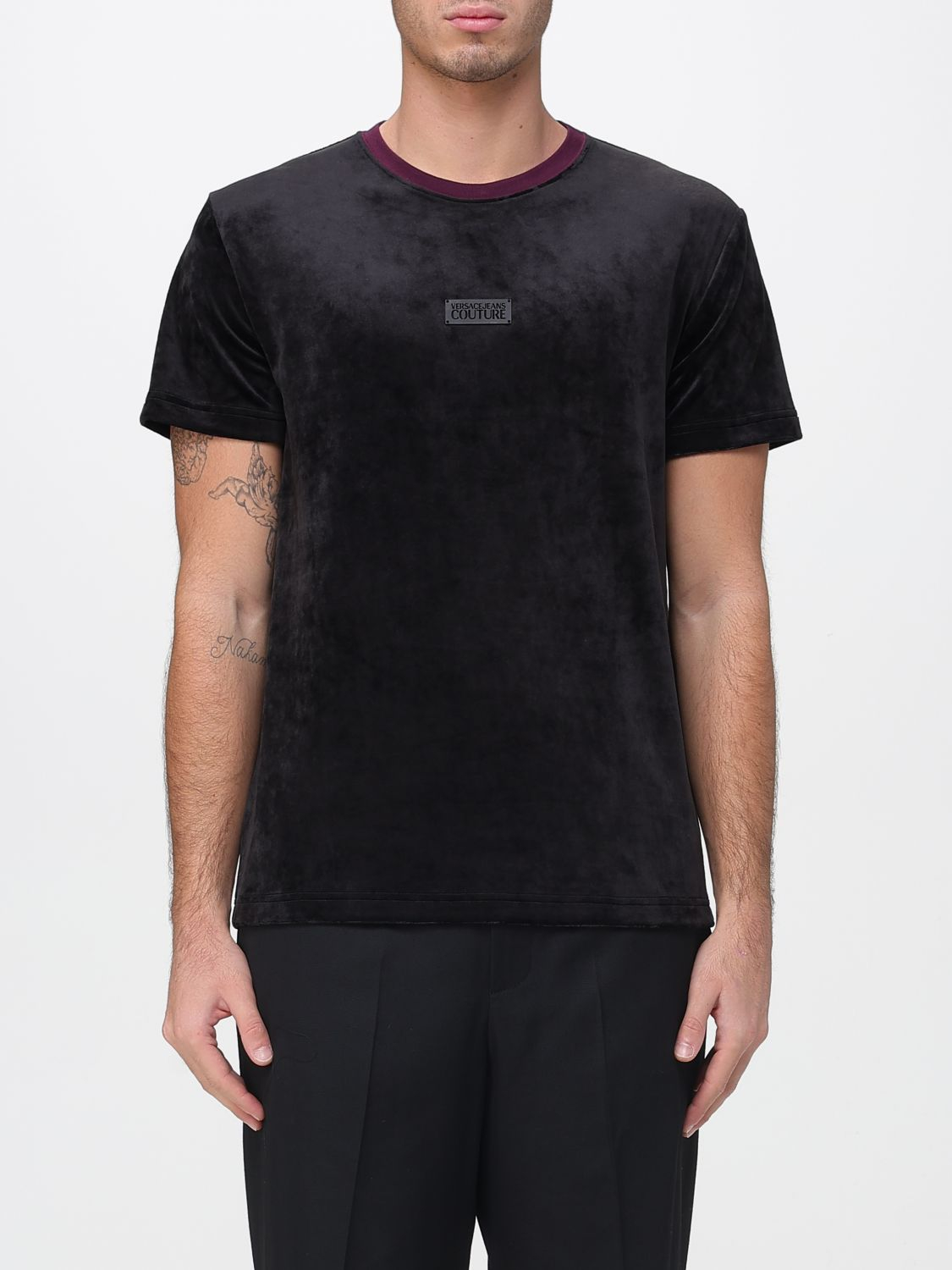 [VERSACE JEANS COUTURE] T-shirts Short Sleeve FW25 79GAH6S2J0241 899