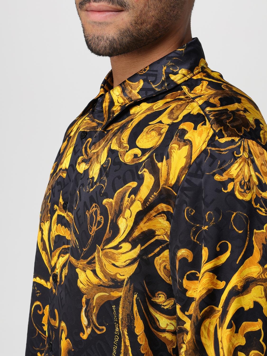[VERSACE JEANS COUTURE] Shirts Long Sleeve FW25 79GAL2R0NS671 G89