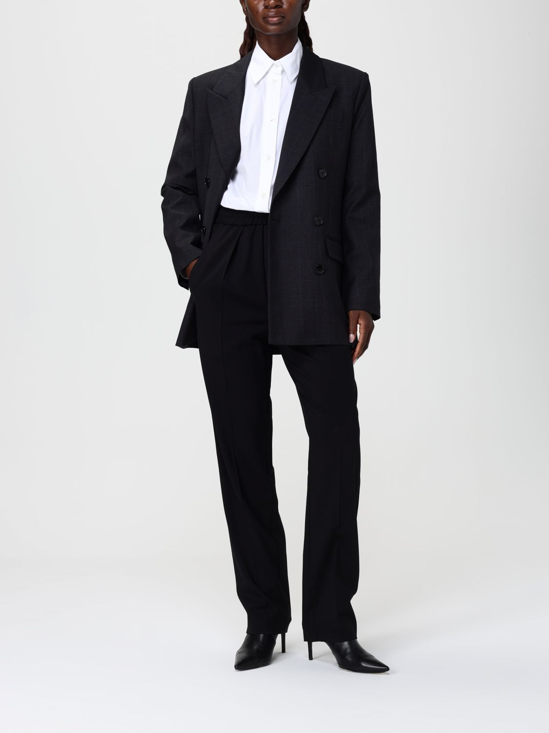 [Isabel Marant] Trousers FW25 PA0568FBB1F01I 01BK