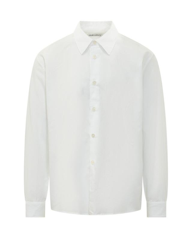 [Our Legacy] Shirts FW26 M4242BWP WHITE LIQUID