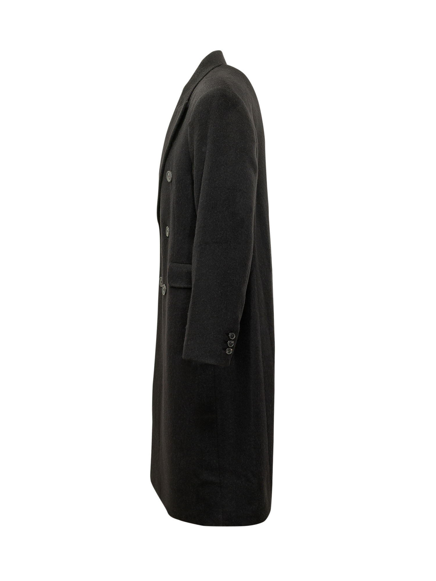 [Our Legacy] Coat FW26 M4201WB BLACK HAIRY