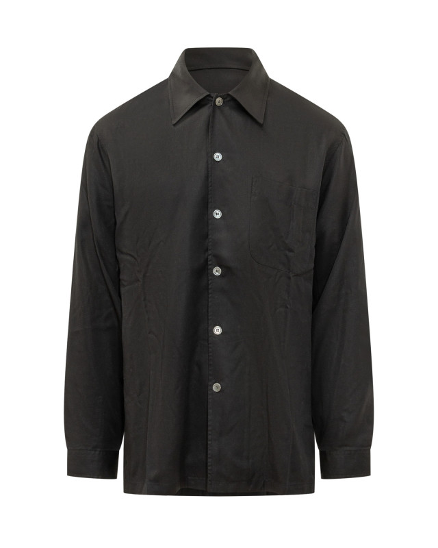 [Our Legacy] Shirts FW26 M2262EDB DRAPRING BLACK