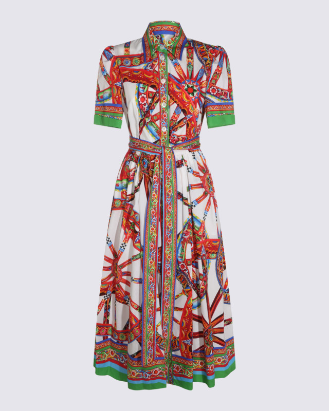 [Dolce & Gabbana] Short sleeve dress FW26 F6JFNTGDDTFS9000