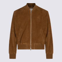 [Ami Paris] Leather Jacket FW26 HJK152LH0059282