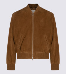 [Ami Paris] Leather Jacket FW26 HJK152LH0059282