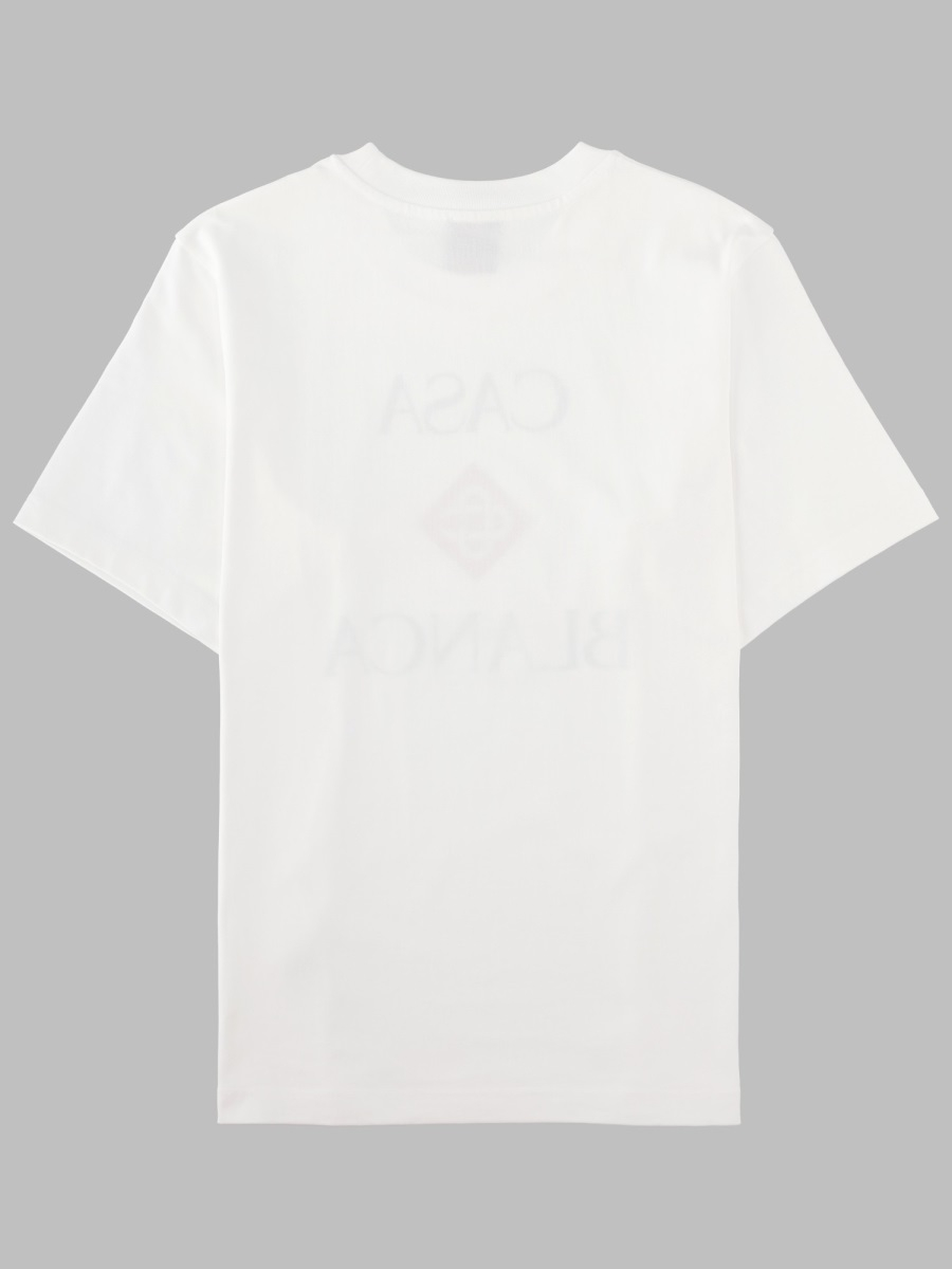 [Casablanca] T-shirts Short Sleeve FW26 M-PF26-JTS-001_20CASABLANCASTACKEDLOGO
