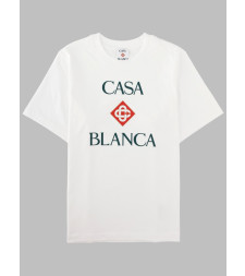 [Casablanca] T-shirts Short Sleeve FW26 M-PF26-JTS-001_20CASABLANCASTACKEDLOGO