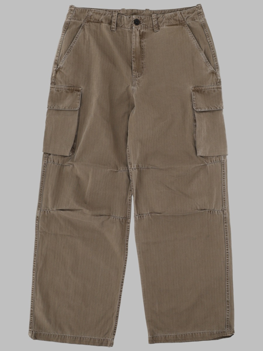 [Our Legacy] Pants FW26 M2244MU_UNIFORMOLIVEHERRINGBONE