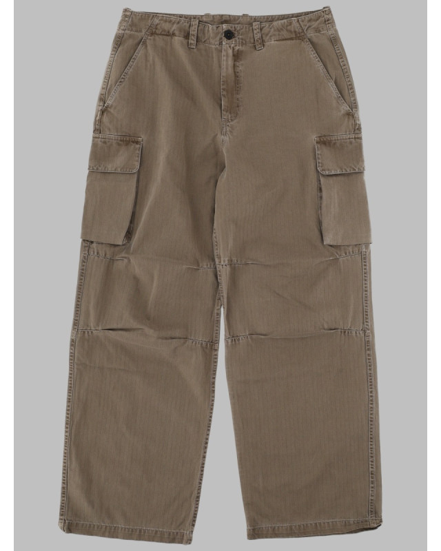 [Our Legacy] Pants FW26 M2244MU_UNIFORMOLIVEHERRINGBONE