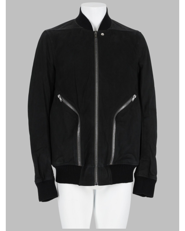 [Rick Owens] Leather Jacket FW26 RU02F4779_LBS09