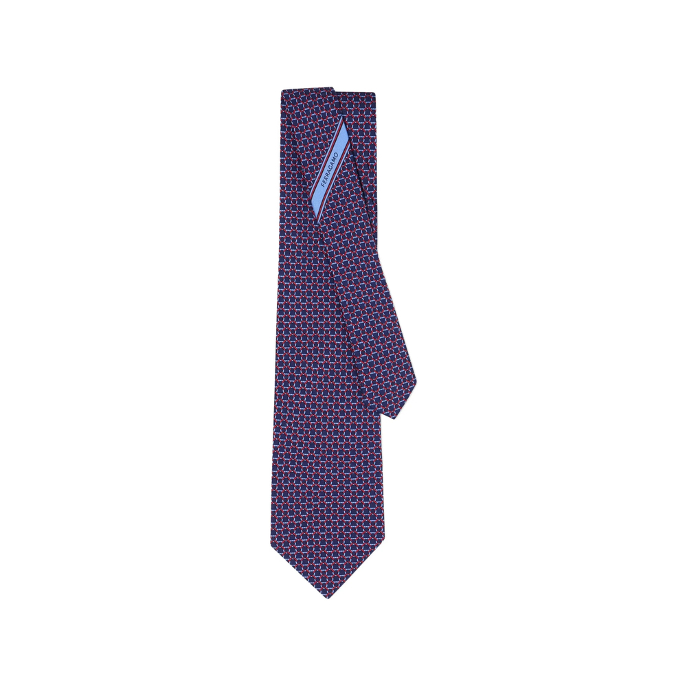 [Ferragamo] Tie FW26 351445 0794582 NAVRO