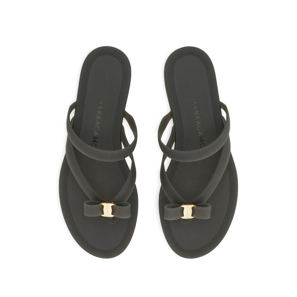 [Ferragamo] Slippers FW26 01L859 0794396 1C NERO