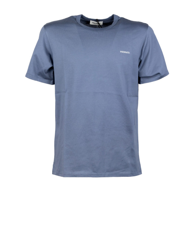 [Premiata] T-shirts Short Sleeve SS26 PA1032VINTAGE INDIGO