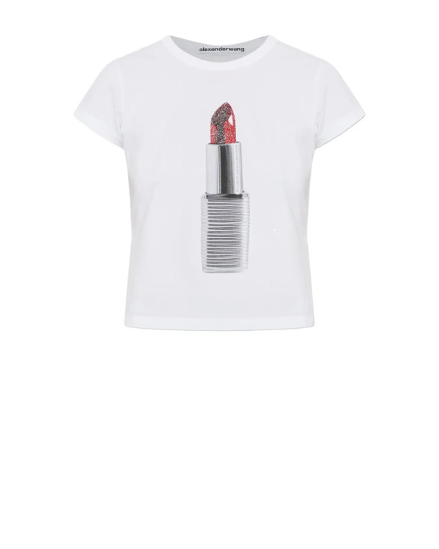 [ALEXANDER WANG] T-shirts Short Sleeve SS26 1CC2261295110B