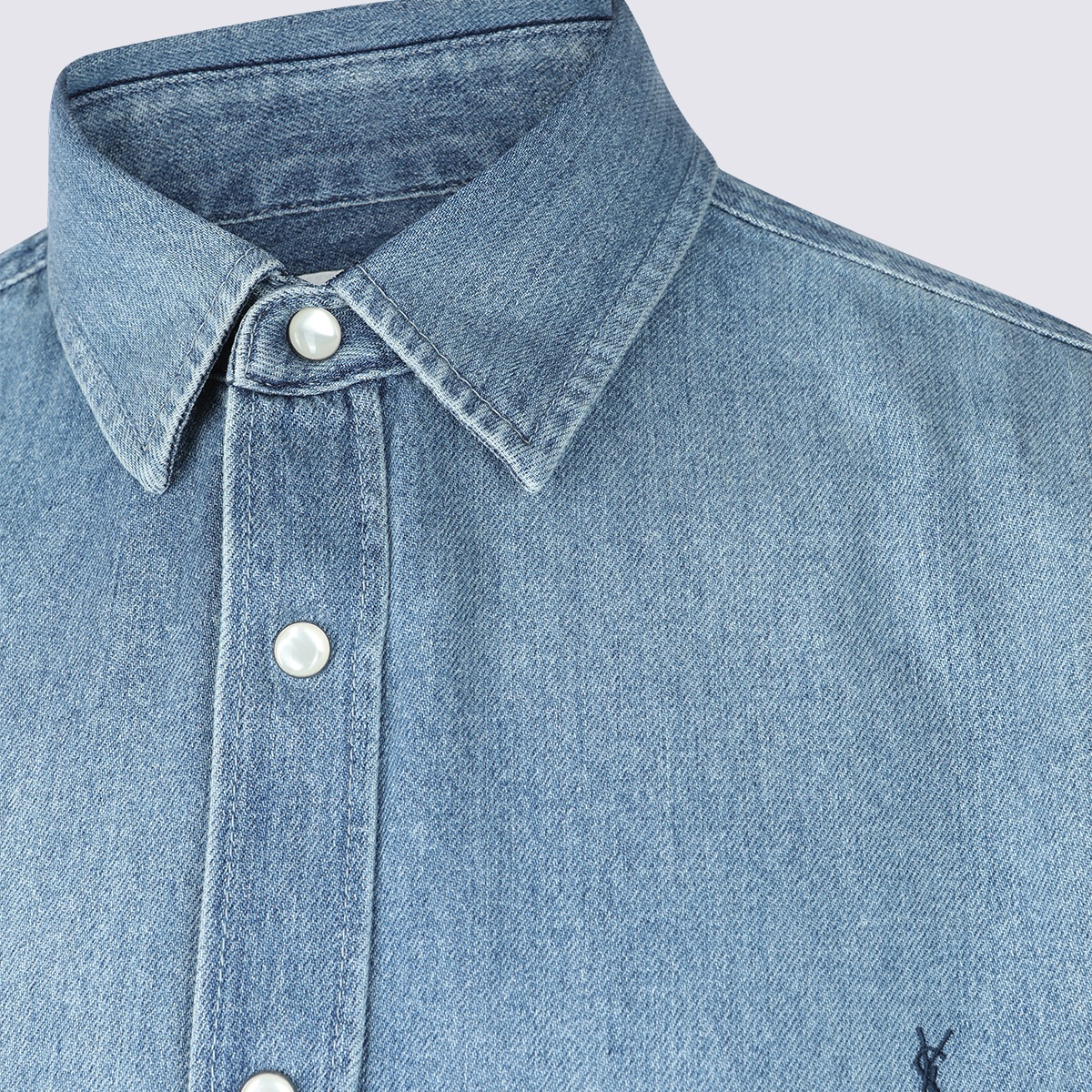 [Saint Laurent] Shirts Long Sleeve SS26 862246Y29YA4428