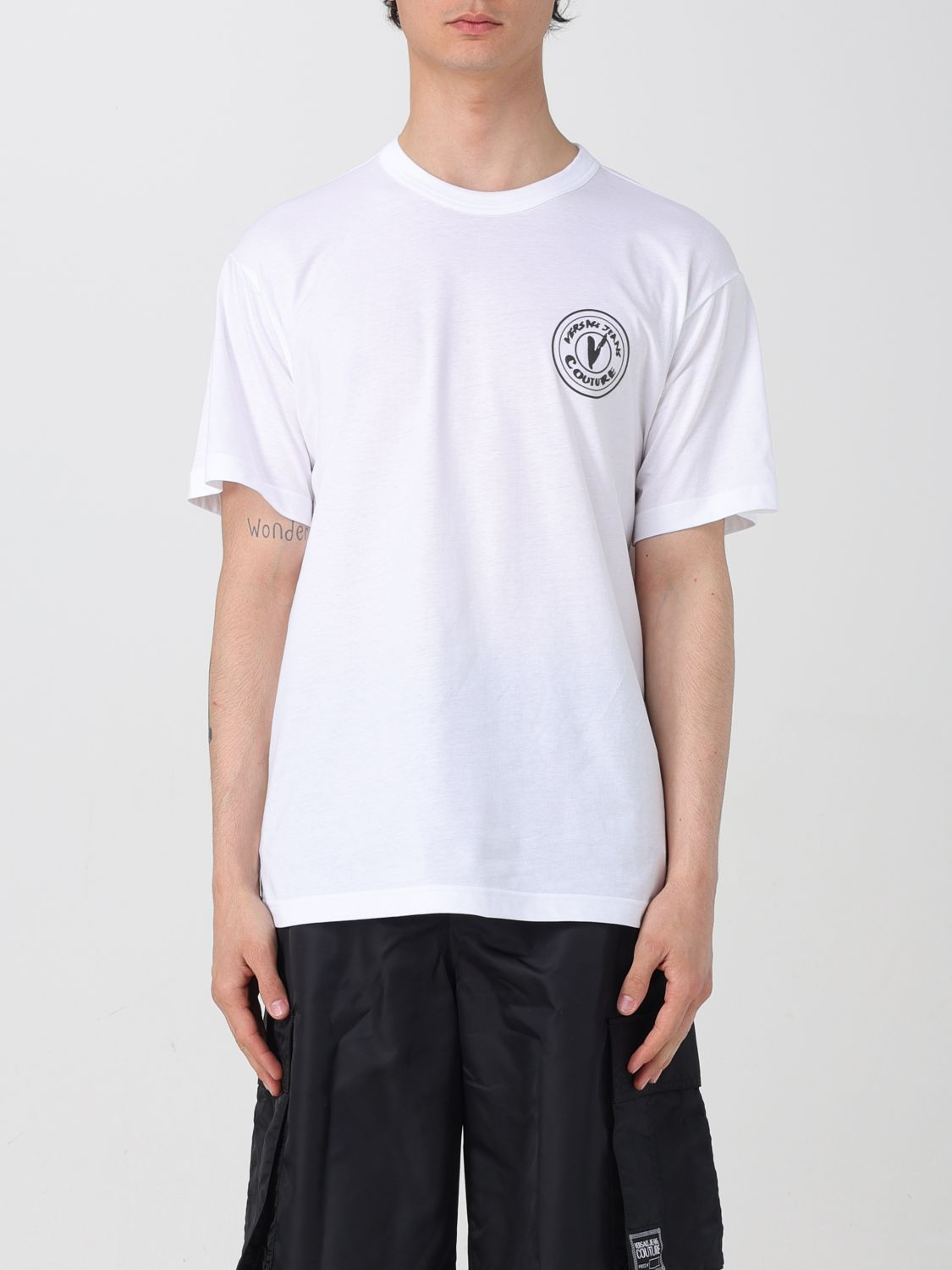 [VERSACE JEANS COUTURE] T-shirts Short Sleeve SS25 78GAHE07CJ00E 003