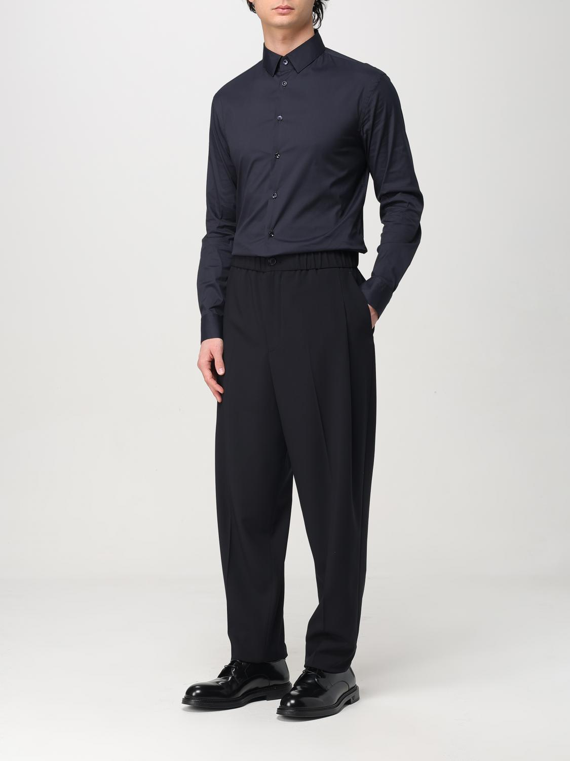 [Giorgio Armani] Shirts Long Sleeve SS26 GM000056TE11184U B109