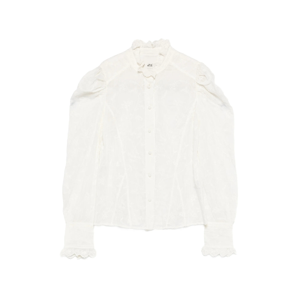 [Isabel Marant] Shirts Long Sleeve SS26 D1J03I HT0837FA 20WH