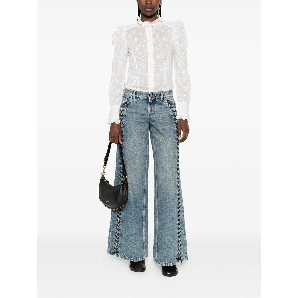 [Isabel Marant] Shirts Long Sleeve SS26 D1J03I HT0837FA 20WH