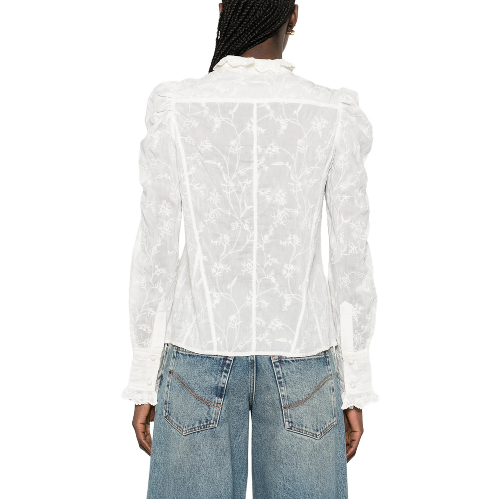 [Isabel Marant] Shirts Long Sleeve SS26 D1J03I HT0837FA 20WH