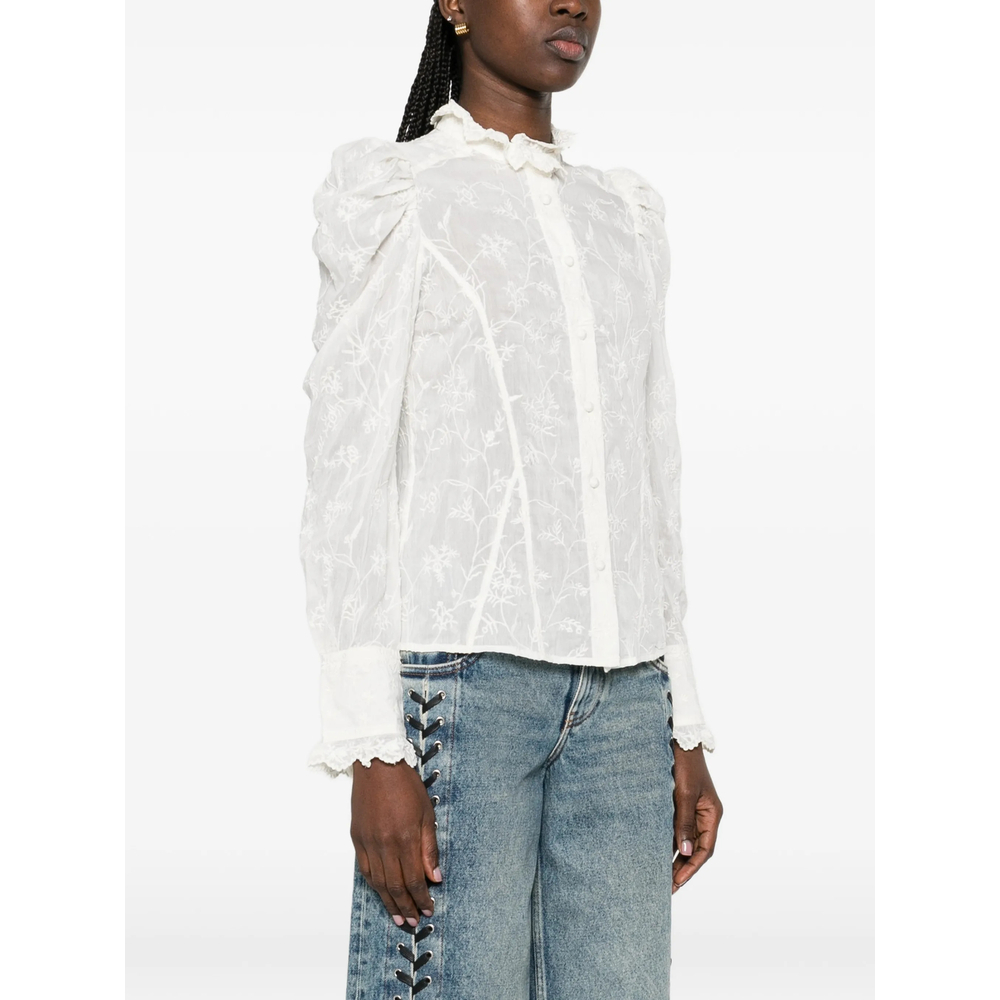 [Isabel Marant] Shirts Long Sleeve SS26 D1J03I HT0837FA 20WH