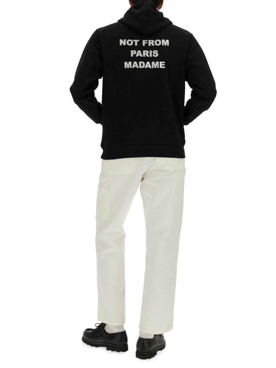 [DROLE DE MONSIEUR] Sweatshirt FW26 HO162_CO127BLACK