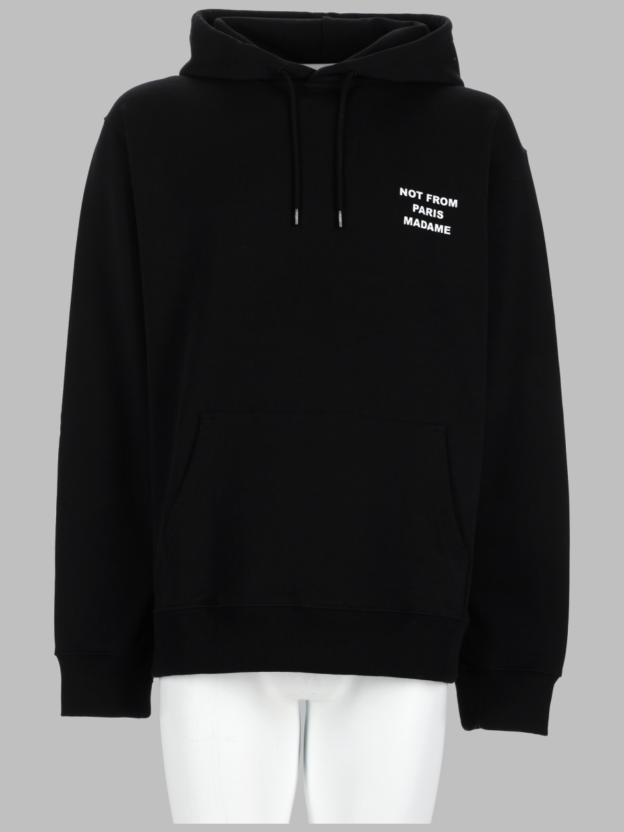 [DROLE DE MONSIEUR] Sweatshirt FW26 HO162_CO127BLACK