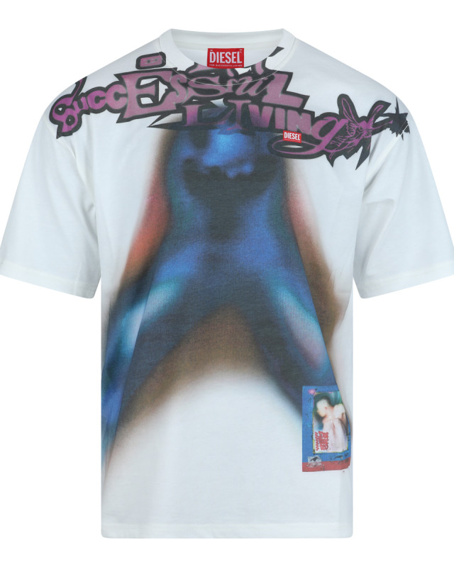 [Diesel] T-shirts Short Sleeve SS26 A209450PLAT141